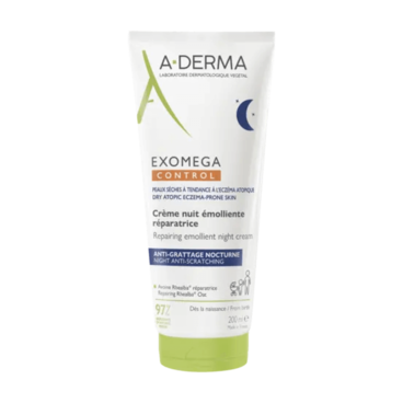Exomega controle - crème nuit émoliente